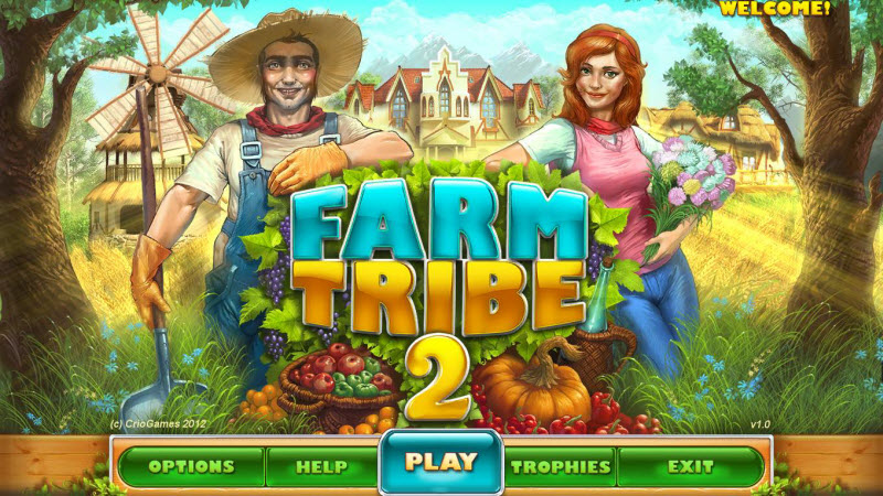 Farm Tribe 2 Walkthrough Title