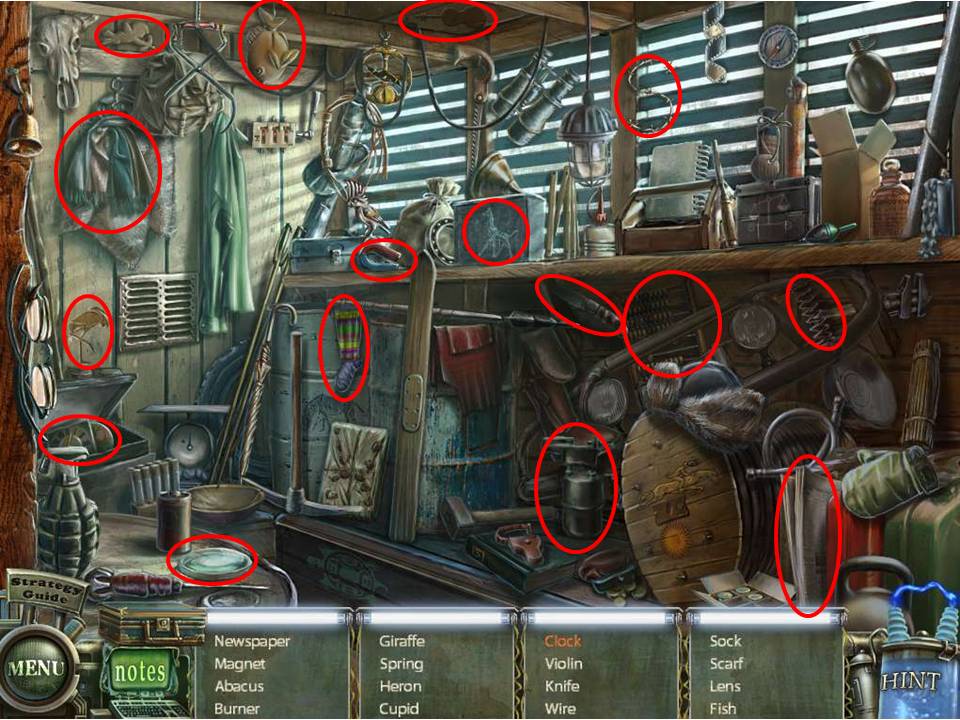 Crash Hidden Object Area