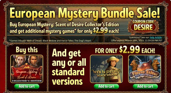 European Bundle Sale